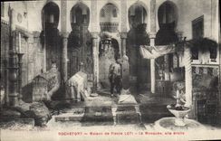 Vintage Postcard Pierre Parcelled out Rochefort House the mosque wing drpite