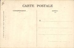 Vintage Postcard Holy Lamartine Point Mrs Valentine de Cessiat