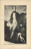 Vintage Postcard Lamartine by Descaines dog
