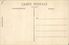 Vintage Postcard Lamartine by Descaines dog