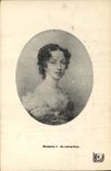 Vintage Postcard Mrs Lamartine