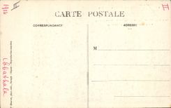 Vintage Postcard Lamartine Museum of Mason Dog