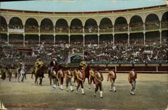 CPA Corrida Course de taureaux Entrada de la cuadrilla 