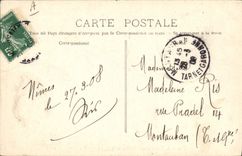 CPA Corrida Course de taureaux Matador executant une passe de muleta aidee 