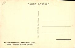 CPA Bateau Paquebot Provence SGTM 