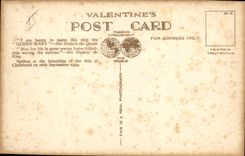 Vintage Postcard Boat Steamer Cunard White Star Liner Queen Mary