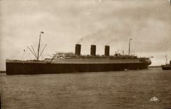 CPA Bateau Paquebot Paris Le Havre 