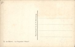 CPA Bateau Paquebot Paris Le Havre 