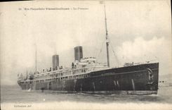 CPA Bateau Paquebot La Provence 