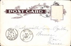 CPA Bateau Paquebot Steamer Plymouth Grand Saloon 