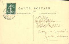 Vintage Postcard Fantasy Poisson April 1st Dove Hand