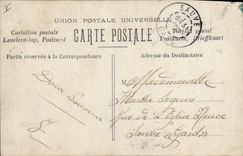 CPA Fantaisie Poisson 1er Avril Femme 