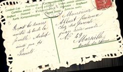 Vintage Postcard Fantasy Brodee Poisson April 1st Flowers