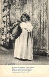CPA Fantaisie Poisson 1er Avril Enfant Sole 