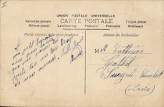 CPA Fantaisie Poisson 1er Avril Homme 