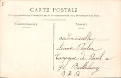 Vintage Postcard Fantasy Poisson April 1st Child Boats