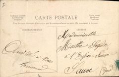 CPA Fantaisie Poisson 1er Avril Homme