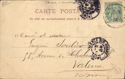 CPA Chasse a courre en Foret de Fontainebleau Un relais Velo Cycle 