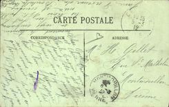 CPA Chasse a courre Chantilly Promenade de la meute Chiens Chien