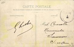 Vintage Postcard Chasse has courre in the drill of Dreux the pack Chiens Dog