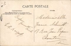 CPA Chasse a courre en foret de Fontainebleau Bat l'eau Chiens Chien