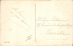 CPA Fantaisie Enfant Agneau Paques 