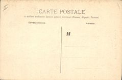 Postal Alphonse de Lamartine