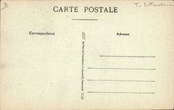 Postal Pierre Parcelado en marinero