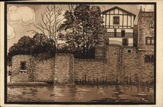 CPA Pierre Loti Bakharetchea a Hendaye par Jacques le Tanneur 