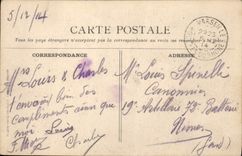 CPA Singe Singes Arrivee a Paris 