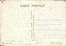 CPA Bonhomme de neige Chacun son tour 