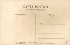 CARTE PHOTO Corrida Course de taureaux Nimes