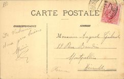 CPA Bateau Paquebot Plata Marseille