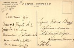 CPA Bateau Paquebot SS Patria Cie Cyp Fabre