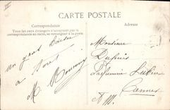 Vintage Postcard Bateau Steamer La Provence Le Havre fixes cig of it