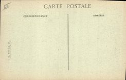 Vintage Postcard Boat Steamer La Provence Le Havre leaving the port