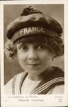 Modern Postcard Cinema Regine Dumien France Marine