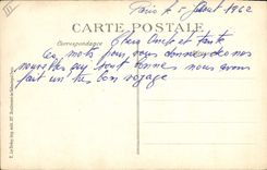 Vintage Postcard Folklore Closed Beds to lay down It of the bride