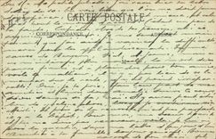 CPA Folklore Lits Clos Au clair de la lune Vieille chanson 