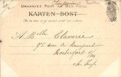 CPA Folklore Pensive Jeune fille de l'Ile de Sein