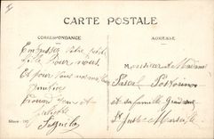 CPA Fantaisie Paques Poisson Enfants Automobile 