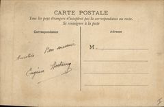 CPA Fantaisie Paques Poisson Femme 
