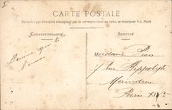 CPA Fantaisie Paques Poisson Femme 