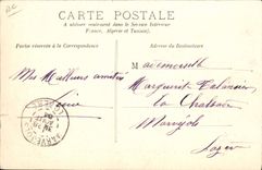 CPA Chasse a courre Aux fontaines blanchers pres Gamabaiseuil