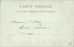 CPA Chasse a courre Chantilly Sortie de la meute Chiens Chien