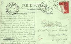 CPA Chasse a courre Chantilly Promenade de la meute Chiens Chien