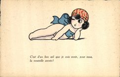 CPA Fantaisie Illustrateur Enfant C'est un bon oeil 