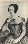 CPA Lamartine Marie Anne Elisa Birch mariee a Chambery 