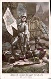 CPA Jeanne d'Arc devant Orleans 