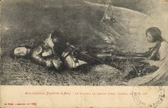 CPA Le sommeil de Jeanne d'Arc 